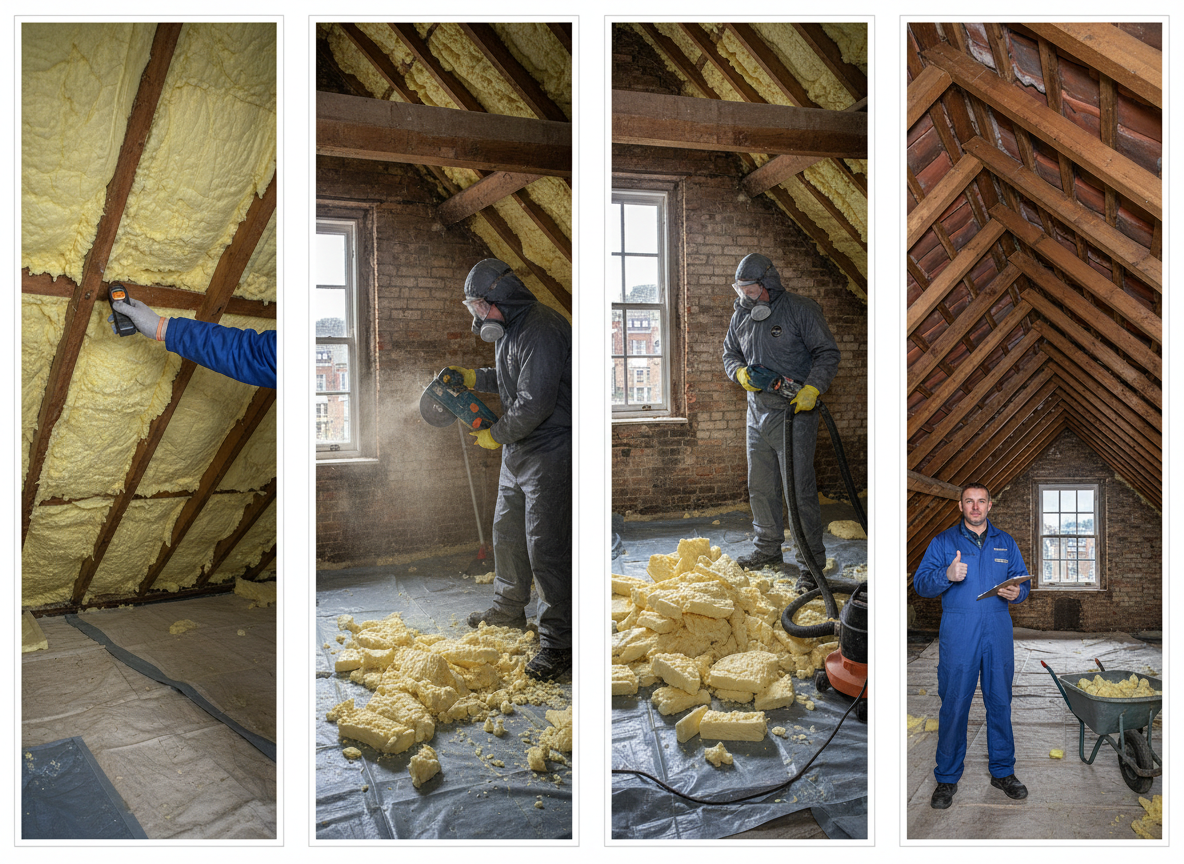 Step-by-Step Considerations for Removing Spray Foam Insulation
