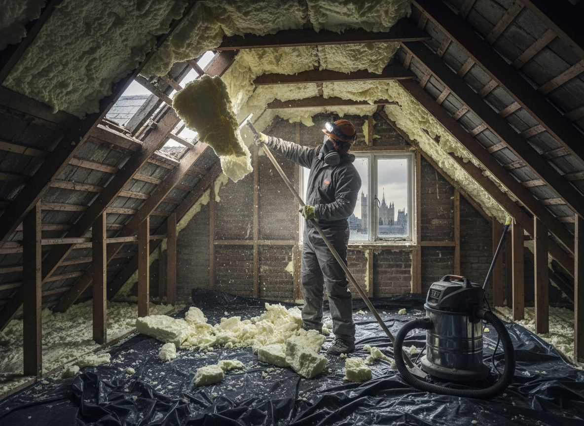 Spray Foam Removal in Gants Hill